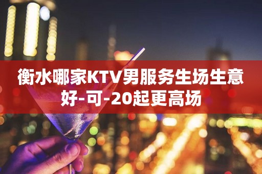 衡水哪家KTV男服务生场生意好-可-20起更高场