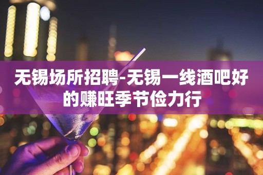 无锡场所招聘-无锡一线酒吧好的赚旺季节俭力行