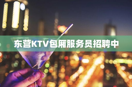 东营KTV包厢服务员招聘中